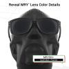 Mryok+ Polarized Replacement Lenses for Oakley Big Taco OO9173 - Stealth Black view 3