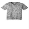 SPORT-TEK Youth PosiCharge Electric Heather Tee | Short Sleeve Shirt for Boys & Girls, Athletic Fit Summer Clothing for Kids view 1