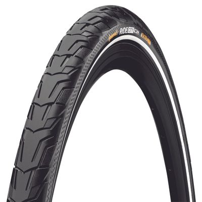 Continental Ride City ETRTO (47-622) 700 X 47 Reflex Bike Tires, Black
