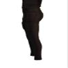 BARNETT FS-07 Compression Pants, 5-Pad Integrated Protection for Football Baseball Basketball Youth & Adult Size L Black view 2