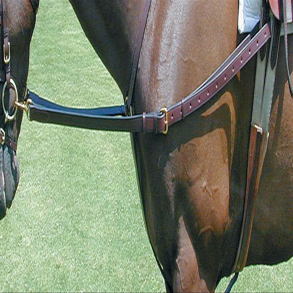 Nunn Finer All Leather Side Reins (Oversize, Black)