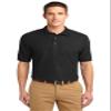 Port Authority Extended Size Silk Touch Polo Shirt Black view 1