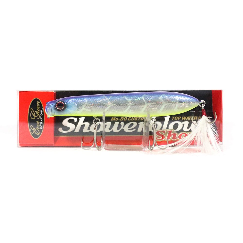 Evergreen Pencil Bait Shower Broses Shorty 4.1 inches (105 mm), 0.6 oz (16.3 g), Smash Shad #290 Lure