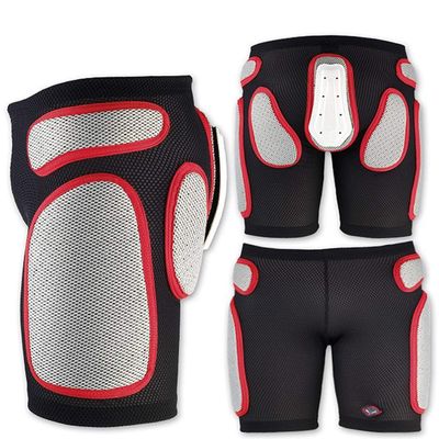 UFO PLAST SK09179 Made in Italy Soft Padded Shorts/Size: XXL/Color: W/R