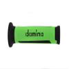 Domino Racing A350 Turismo Motorcycle Handlebar Grips Green/Black view 3