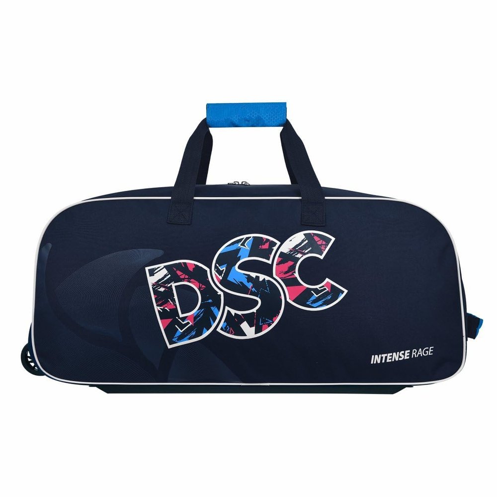 DSC Intense Rage Cricket Bag, Blue/Red