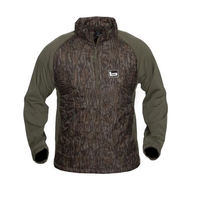 Banded B1010007-BL-S 1/4 Zip Hailstone Pullover Bottomland, Small