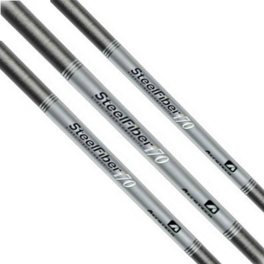 AeroTech SteelFiber i70 Iron Shafts - 0.370 - Tour Shop Fresno (9 - Iron - 41", Senior - 74gr)
