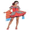 Adult Senorita Sugar Skull Costume - Medium (6-8) view 1
