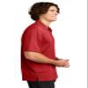 SPORT-TEK Unisex Dri-Mesh Polo Red view 2