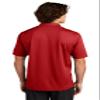 SPORT-TEK Unisex Dri-Mesh Polo Red view 3