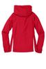 SPORT-TEK Women's Colorblock Hooded Raglan Jacket, True Red/White, Small view 2