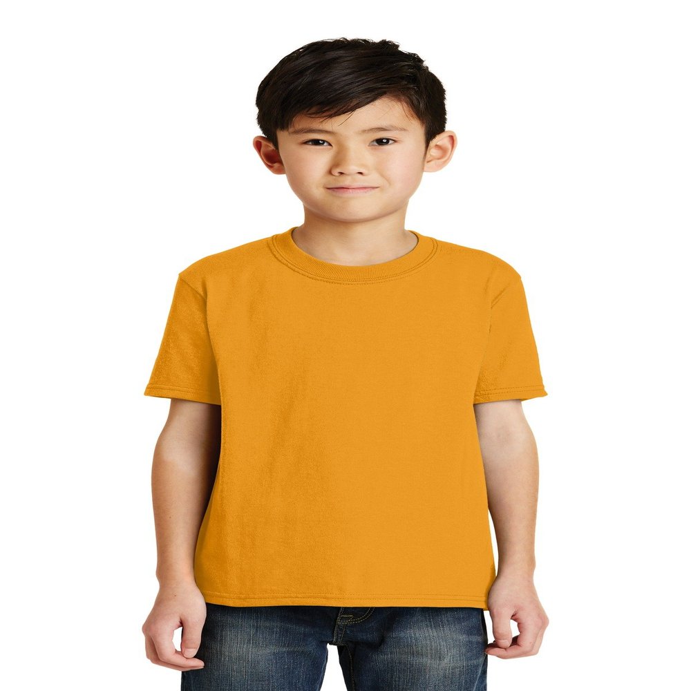 Port & Company - Youth Core Blend Tee XS Gold