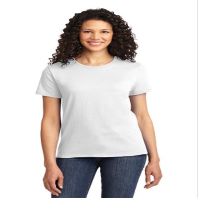 Port & Company - Ladies Essential Tee XXL White