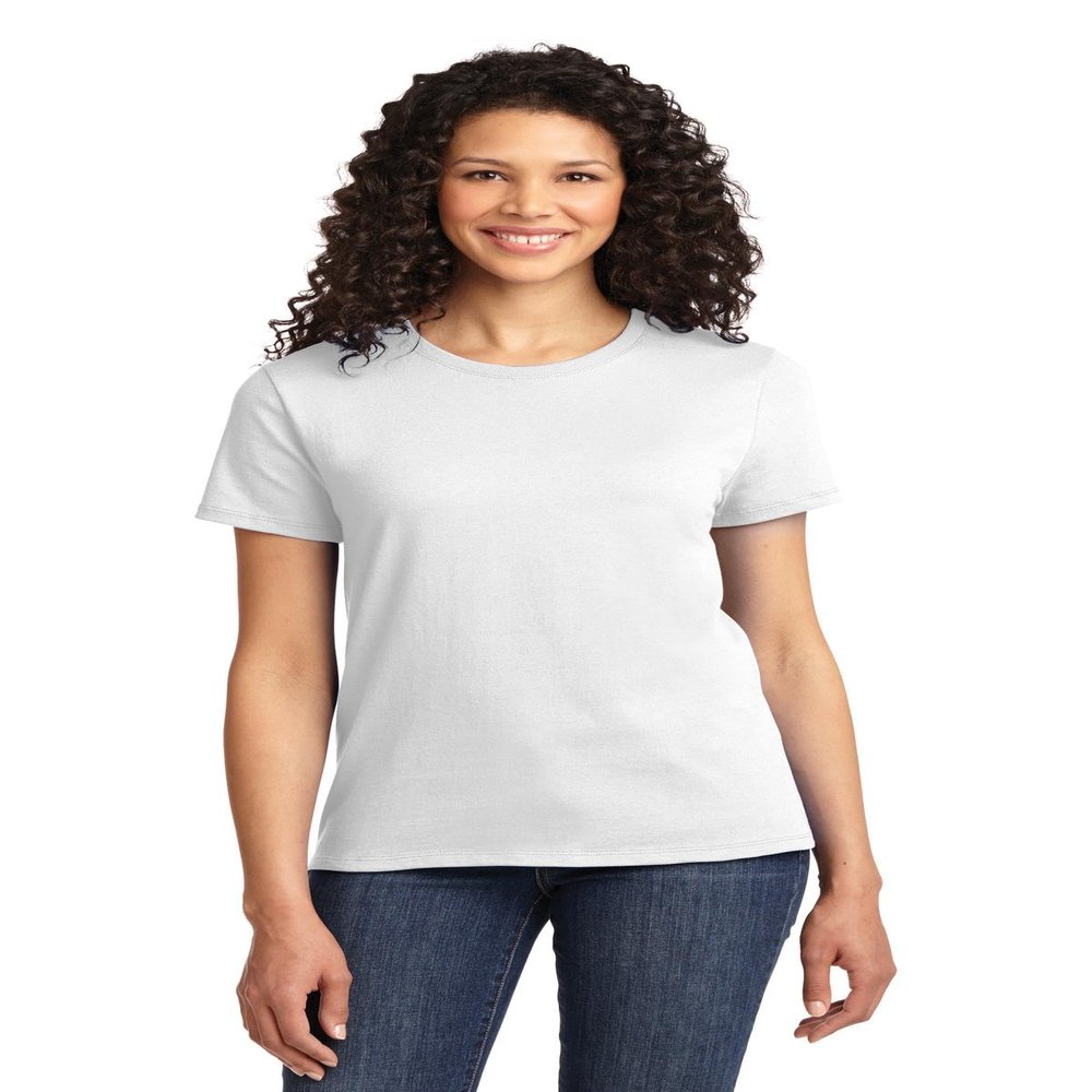 Port & Company - Ladies Essential Tee XXL White