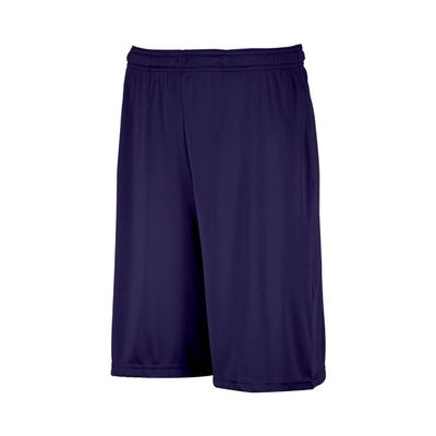 Russell Athletic Big Boy's Dri-Power Performance Short with Pockets Shorts, Purple, L
