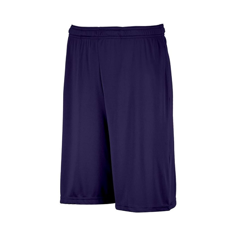 Russell Athletic Big Boy's Dri-Power Performance Short with Pockets Shorts, Purple, L