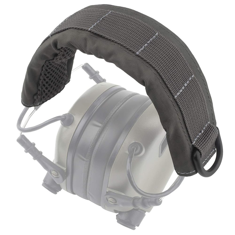 OPSMEN Headband Advanced Modular Headset Cover Fit for All General Tactical Earmuffs Accessories Upgrade Bags Case Gray