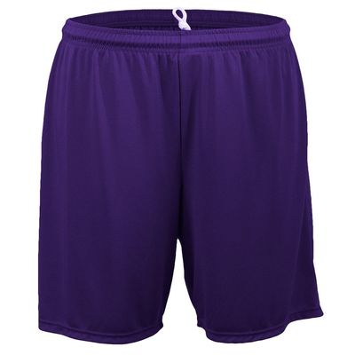 MJ Soffe 1540B Youth Interlock Short, Purple - MED
