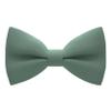 Bow Tie House Babies Classic Pre-Tied Bow Tie Formal Solid Tuxedo (Small, Green Fern) view 1