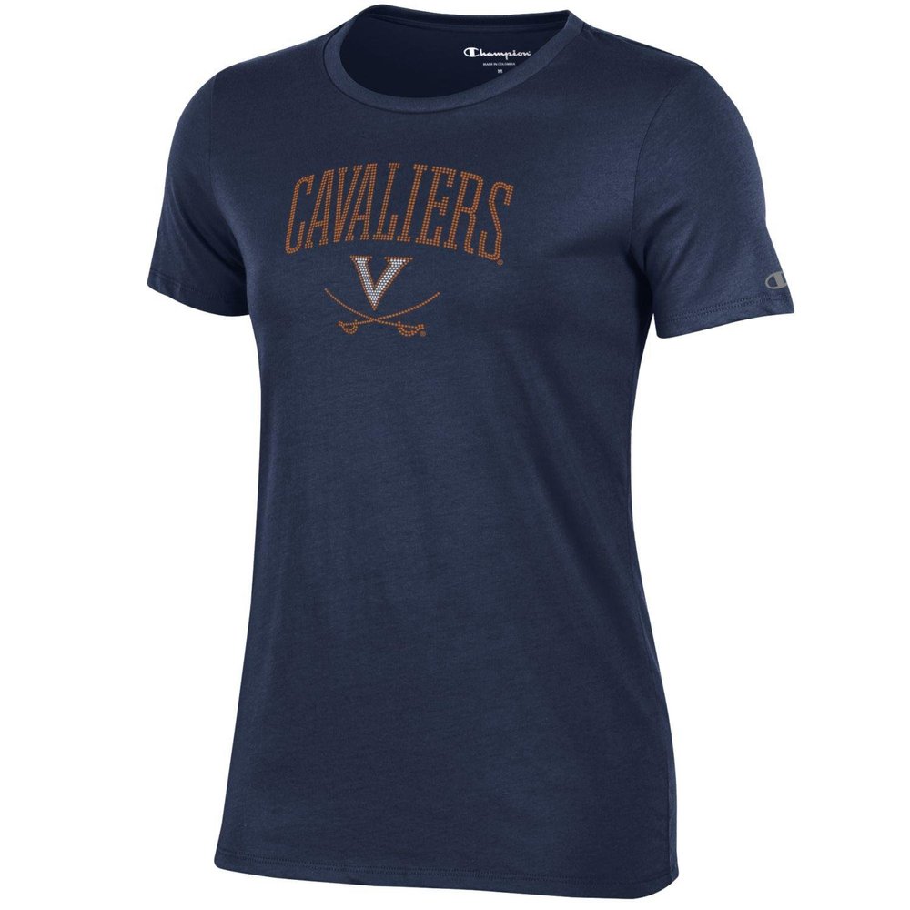 Champion NCAA Women's University V-Neck 1, Virginia Cavaliers, X-Large