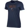 Champion NCAA Women's University V-Neck 1, Virginia Cavaliers, X-Large view 1