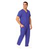M&M SCRUBS Men Scrub Set Medical Scrub Top and Pants XXS Purple view 4