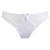 Pour Moi Women's Rebel Brazilian Brief Panty, 84004, White, L view 3