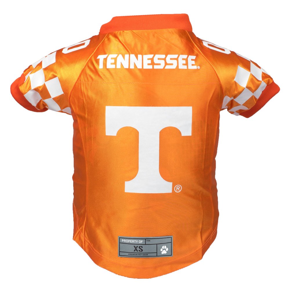 Littlearth NCAA Tennessee Volunteers Premium Pet Jersey, Team Color, X-Small