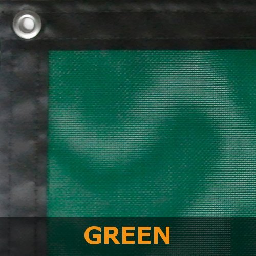Just For Nets JFN Heavy Duty PVC Windscreen, Green, 6' x 60'