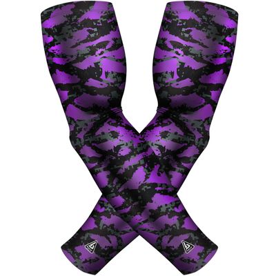 B-Driven Sports Premium Pro-Fit Compression Arm Sleeves for Men Women & Youth 44 Graphic Designs Improve Circulation Reduce Muscle Fatigue Enhance Performance for Baseball Football & More (1 Pair)