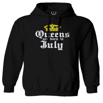 0045. It's is My Birthday Gift Queens are Born in July 20th 30th 40th 50th Sweatshirt Pullover Hoodie (Black, X-Large)