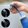 JEELAD Soft Folding Water Bottles TPU Collapsible Flask Hydration Pack Ideal for Running Hiking Cycling Outdoor view 4