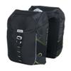 Basil, Miles, Pannier, 34L, Black/Lime view 1