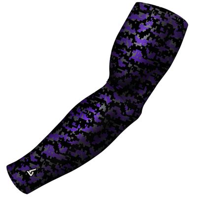 B-Driven Sports Premium Pro-Fit Compression Arm Sleeve for Men & Women - For Sports Protection - Single, Digital Designs