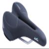 BioFlex Women On Gel Ozone Sport Saddle - Black, N/A view 1