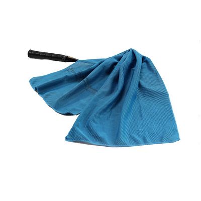 TELLM Width:33-Length:88cm Blue Ice Towel summer outdoor sports water absorbent double cold ice towel
