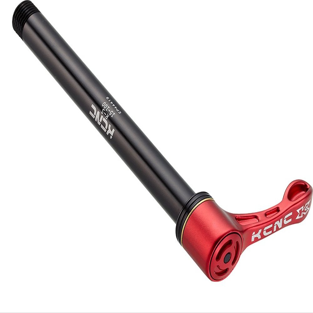 KCNC Bicycle Lightweight Hub Parts Quick & Easy Thru Axle Skewer 0.6 x 3.9 inches (15 x 100 mm)