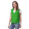 TopTie Unisex Button Vest Work Wear Uniform Vest-Green-M view 1