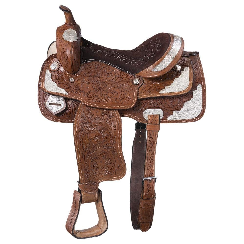 King Series McCoy w/Silver Trail Saddle 16in Dk O