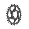 Funn Solo DX Narrow Wide Chainring for 9 10 11 12 Speed Chain, Fits SRAM Direct Mount Interface Crankset, 6mm Offset, Single Speed Bike Chain Ring for MTB, BMX Bike and Road Bike (30T, Black) view 1
