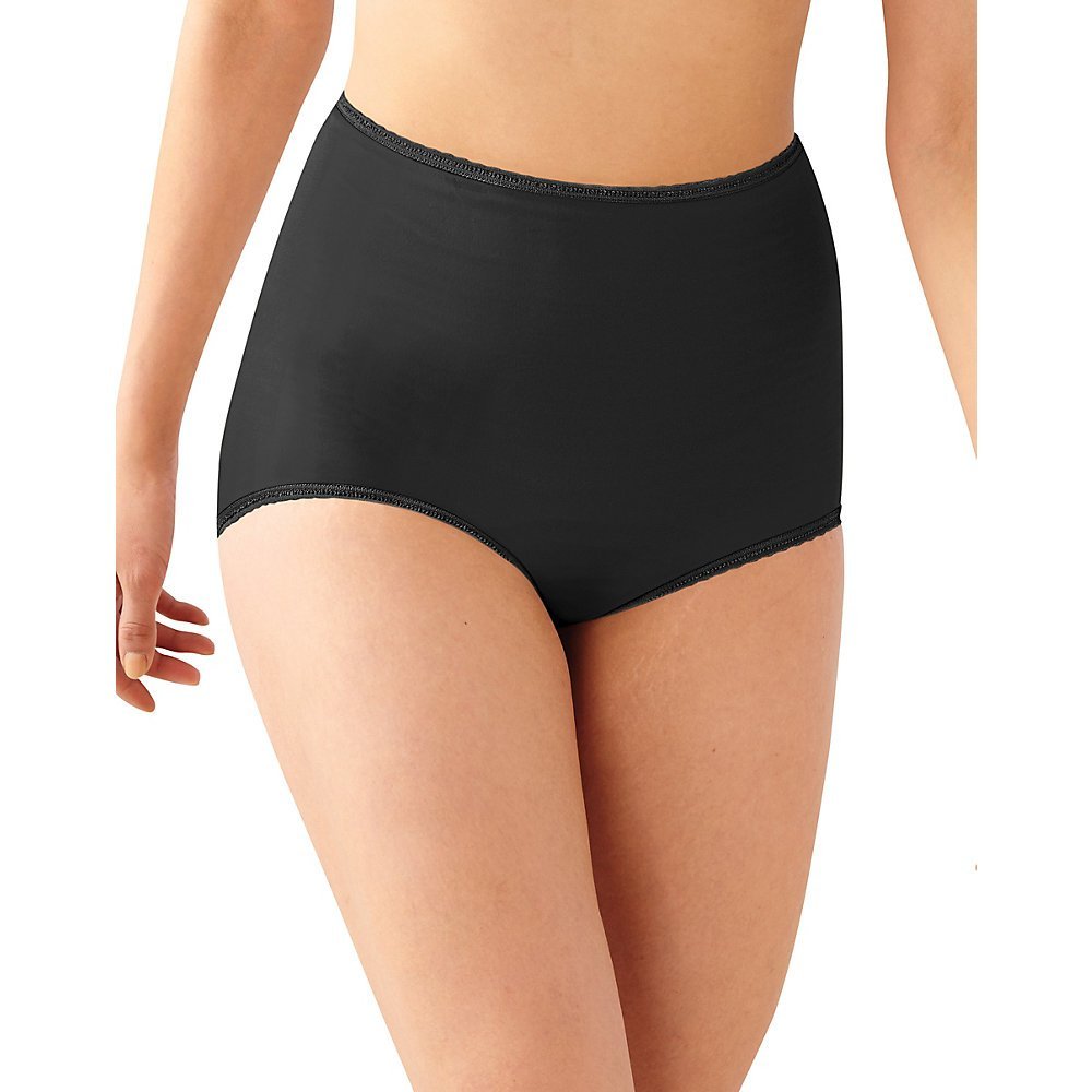 Bali Skimp Skamp Brief Panty Black
