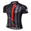 Strgao Men's Cycling Jersey Bike Short Sleeve Shirt Medium White view 1