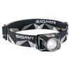 Sigma HEADLED II Multi Sport Head Light/ Headlamp, Rechargeable, 120 Lumens, 35 m Beam Range, 400 m Visibility, Integrated Micro USB Recharge, 4 Modes, Washable Elastic Band, IP44 Splash Resistant view 1