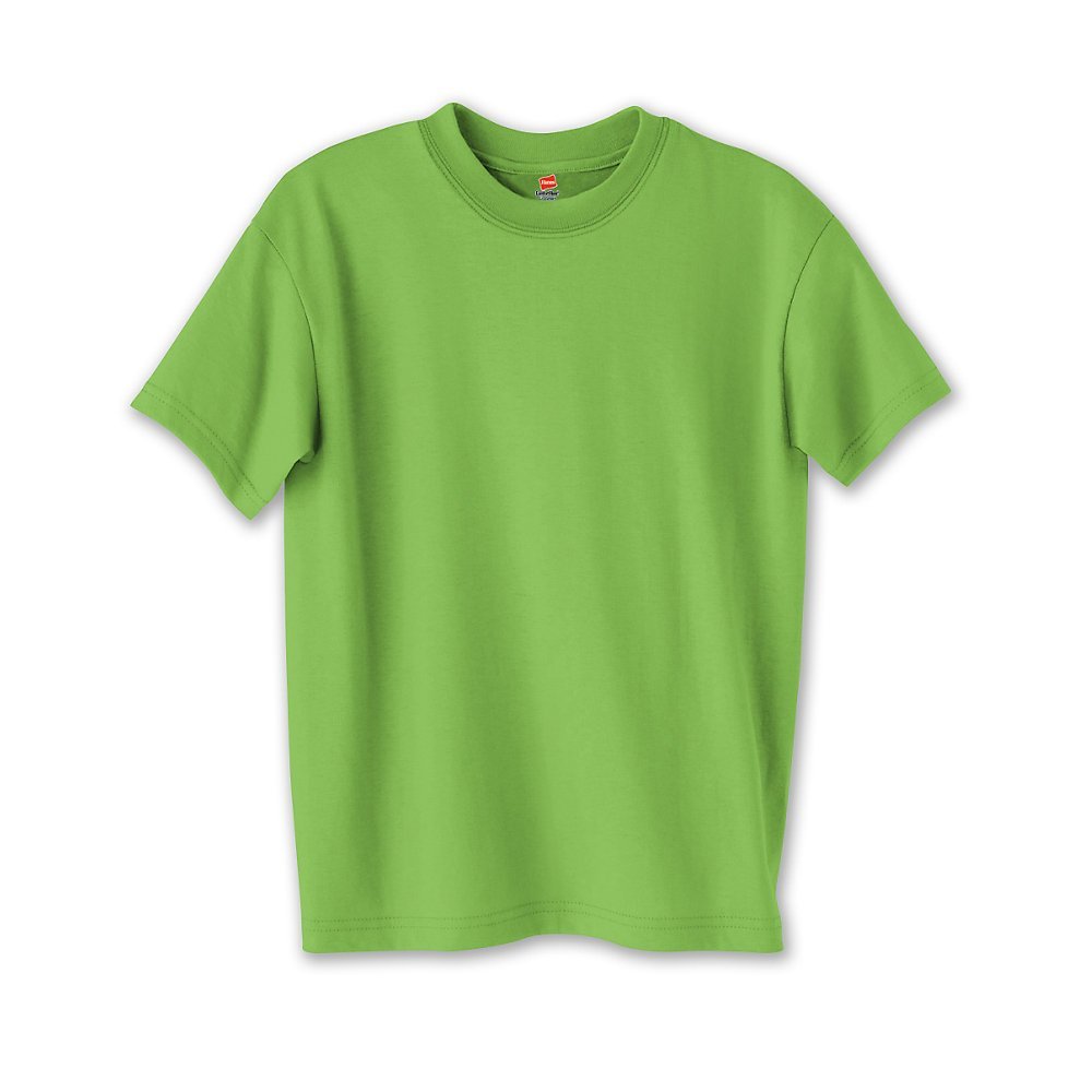 Hanes Kids' ComfortBlend EcoSmart Crewneck_Lime_L