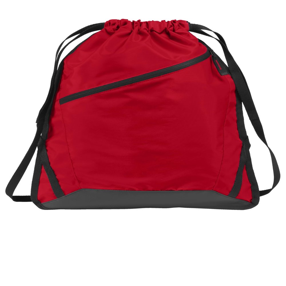Port Authority Zip-It Cinch Drawstring Bag
