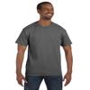 Hanes TAGLESS T-Shirt_Smoke Gray_3XL view 2