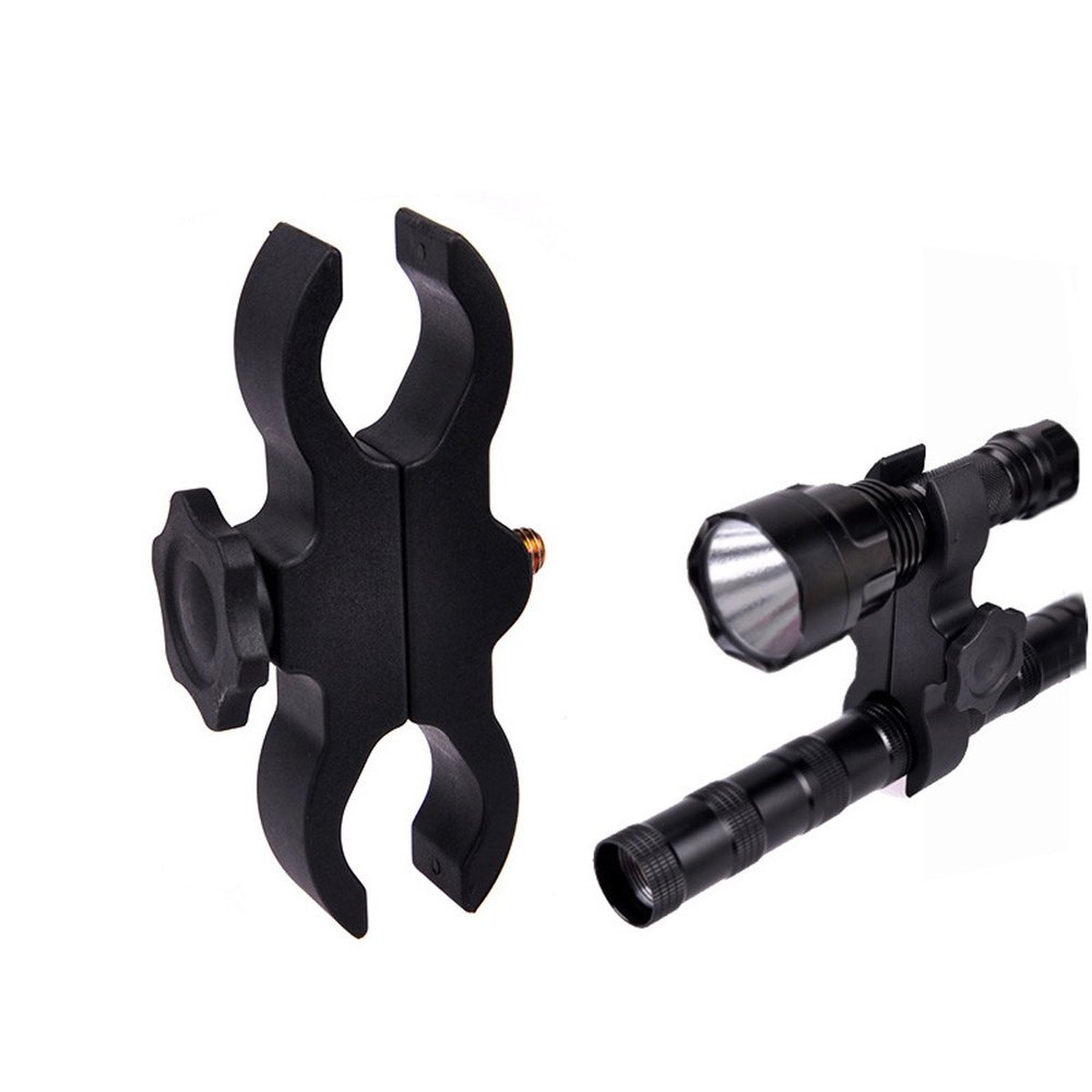 GRACETOP Hunting Flashlight Gun Mount for Flashlight/Laser with Quick Release Scope Size 20-35mm for A100 E6 501B Flashlight
