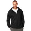 Hanes Men's Ultimate Cotton Heavyweight Full Zip Hoodie_Black_2XL view 1
