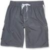 Asbury Threadz Men's Mako Core Performance Elastic Waist Swim Trunk, Charcoal, Small view 1
